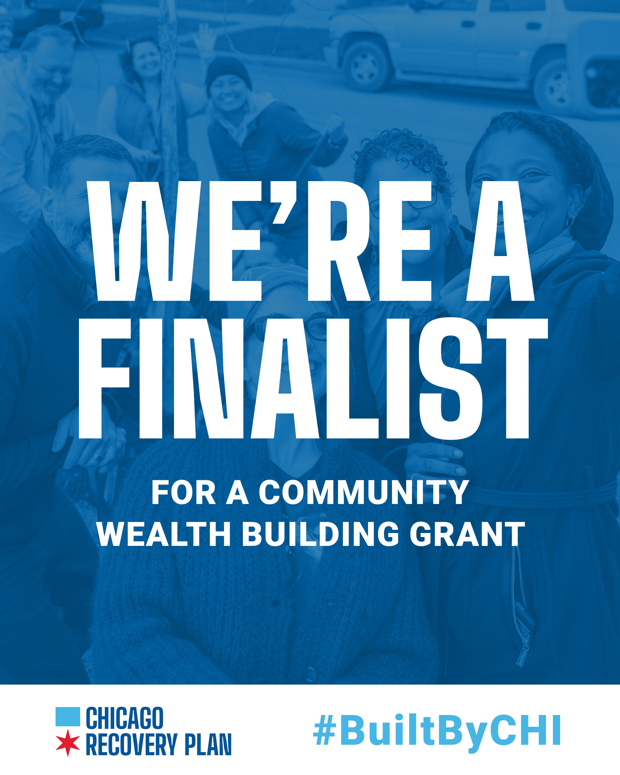 We're a Finalist for a Community Wealth Building Grant 